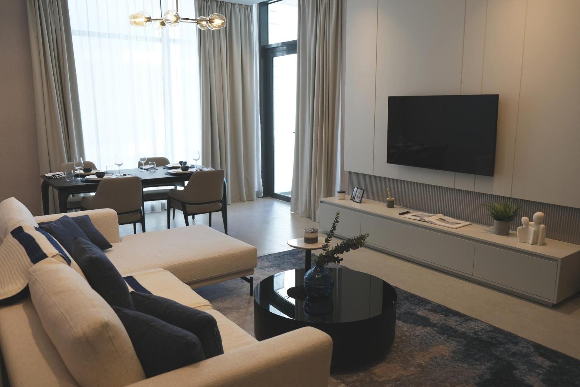 Charthouse Bahrain Hotel Manama Exterior photo A living room in a condominium